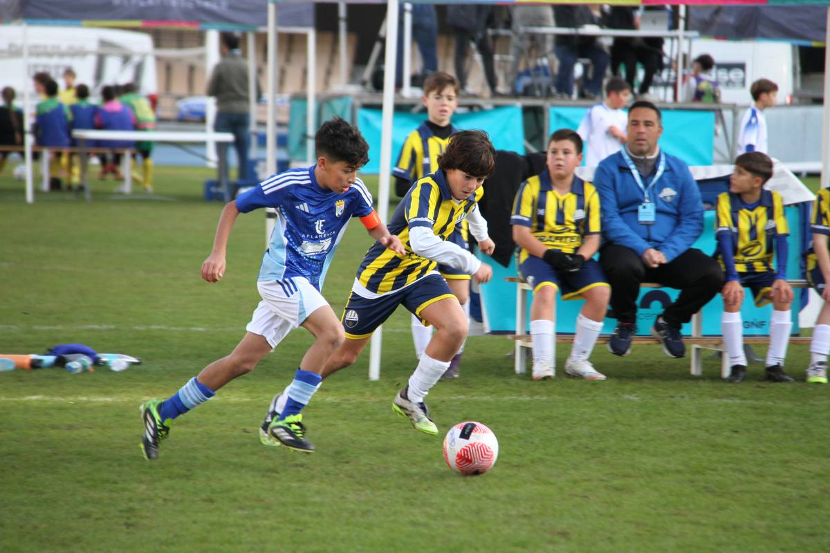Jugadores durante la Gañafote Cup